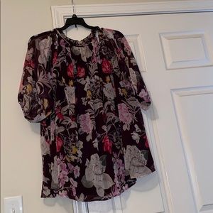 Size 26 cold shoulder blouse from Lane Bryant